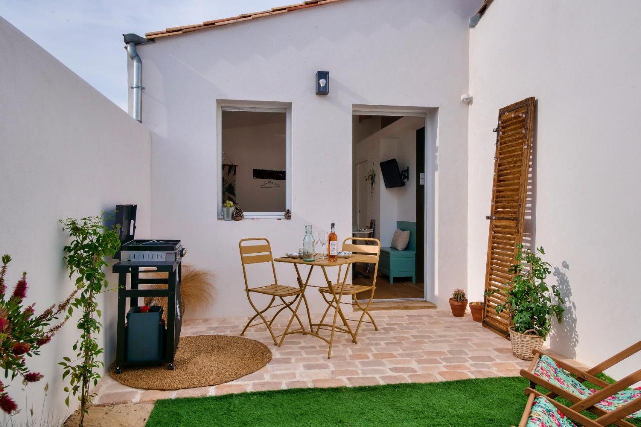 Studio Avec Terrasse A 250 Metres Du Port Rivedoux-Plage Exteriör bild