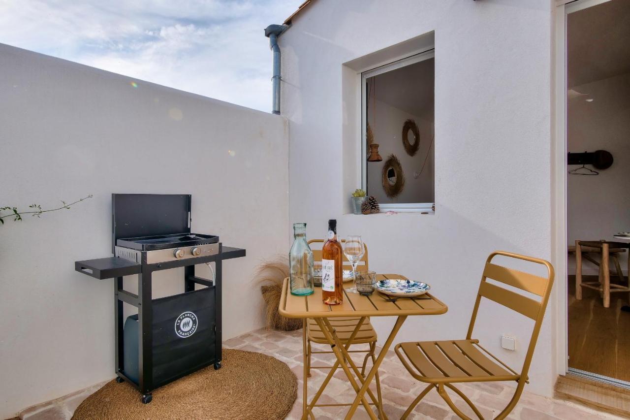 Studio Avec Terrasse A 250 Metres Du Port Rivedoux-Plage Exteriör bild