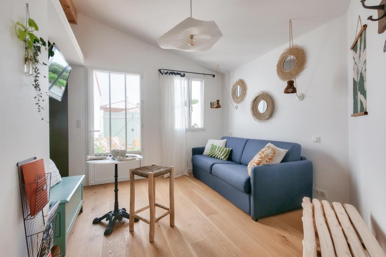 Studio Avec Terrasse A 250 Metres Du Port Rivedoux-Plage Exteriör bild